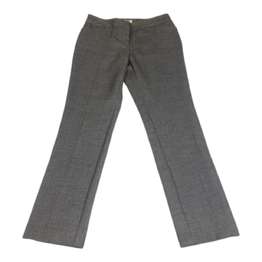 Charter Club Pant Shop Gray Dress Pants Trouser Wide Leg Career Office Size 8P